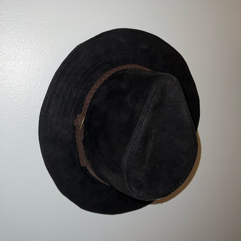Black Velvet Fedora Hat